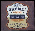 Hummel Original Provis Drycker re Bryggeri - Frontlabel