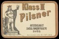 Pilsner Klass II - Frontlabel