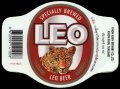 Specially Brewed Leo Beer - Frontlabel