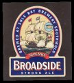 Broadside strong ale - Frontlabel