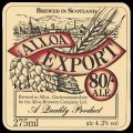 Alloas export 80/- Ale