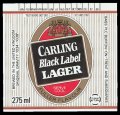 Carling black label lager