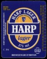 Harp Lager Beer - Blue