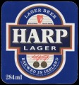 Harp Lager Beer - Blue