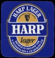 Harp Lager Beer - Blue