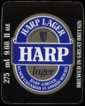 Harp Lager Beer - Black