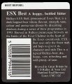 ESX Best - Backlabel