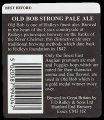 Old Bob Strong Pale Ale - Backlabel
