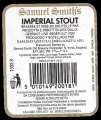 Samuel Smith Imperial Stout - Backlabel