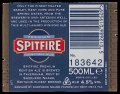 Spitfire Premium Kentish Ale - Backlabel