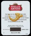 Stella Artois - Back label