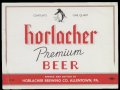 Horlacher Premium Beer - Contents one quart