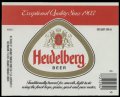 Heidelberg Beer - Exceptionel quality since 1903