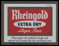 Rheingold Extra Dry Lager Beer