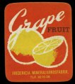 Grape Fruit - Brystetiket