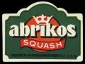 Abrikos Squash - Brystetiket