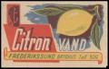 Citron Vand - Brystetiket