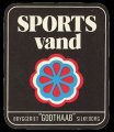 Sports vand - Firkantet Brystetiket