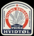 Prima Hvidtl - Brystetiket