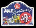 Jule Sportsvand ABC - Brystetiket