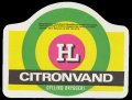 Citronvand - Brystetiket