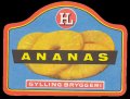 Ananas - Brystetiket