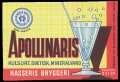 Apollinaris - Brystetiket