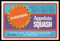 Appelsin Squah Sukkerfri - Brystetiket