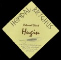 Oatmeal Stout Hugin - Brystetiket