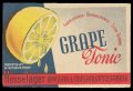 Grape Tonic - Brystetiket