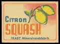 Citron Squash - Brystetiket