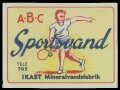 ABC Sportsvand - Brystetiket