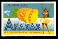 Ananas - Brystetiket