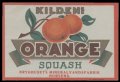 Orange Squash - Brystetiket