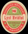 Lyst Hvidtl - Rd Baggrund - Brystetiket