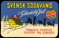 Svensk sodavand - gldelig jul