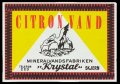 Citronvand - Brystetiket