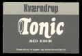 Tonic med Kinin - Brystetiket