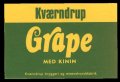 Grape med Kinin - Brystetiket