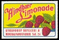 Hindbr Limonade - Brystetiket