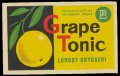 Grape Tonic - Brystetiket
