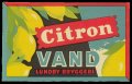 Citronvand - Brystetiket