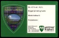 Loch Lomond - Etiket til 19 liter fustage - Har aldrig vret i hadelen pga. problemer med ophavsret til navnet