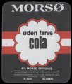 Cola uden farve - Brystetiket