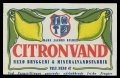 Citronvand - Brystetiket