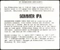 Sommer IPA - Specialbryg