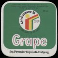 Grape Landsstvne 1976 med varedeklaration - Brystetiket
