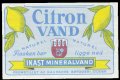 Citronvand - Brystetiket