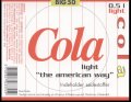 Cola Light - Brystetiket