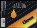 Baldur Citron 25 cl.
